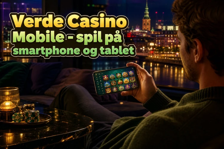 Verde Casino Mobile - spil på smartphone og tablet