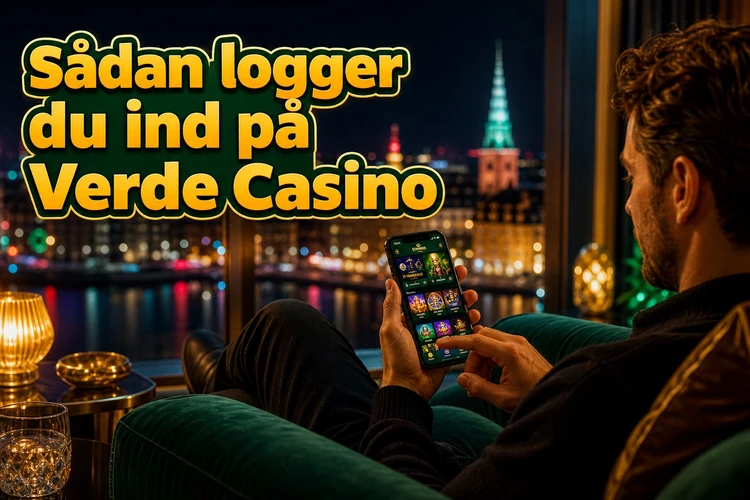 Sådan logger du ind på Verde Casino
