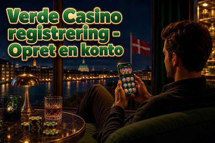 Verde Casino registrering - Opret en konto